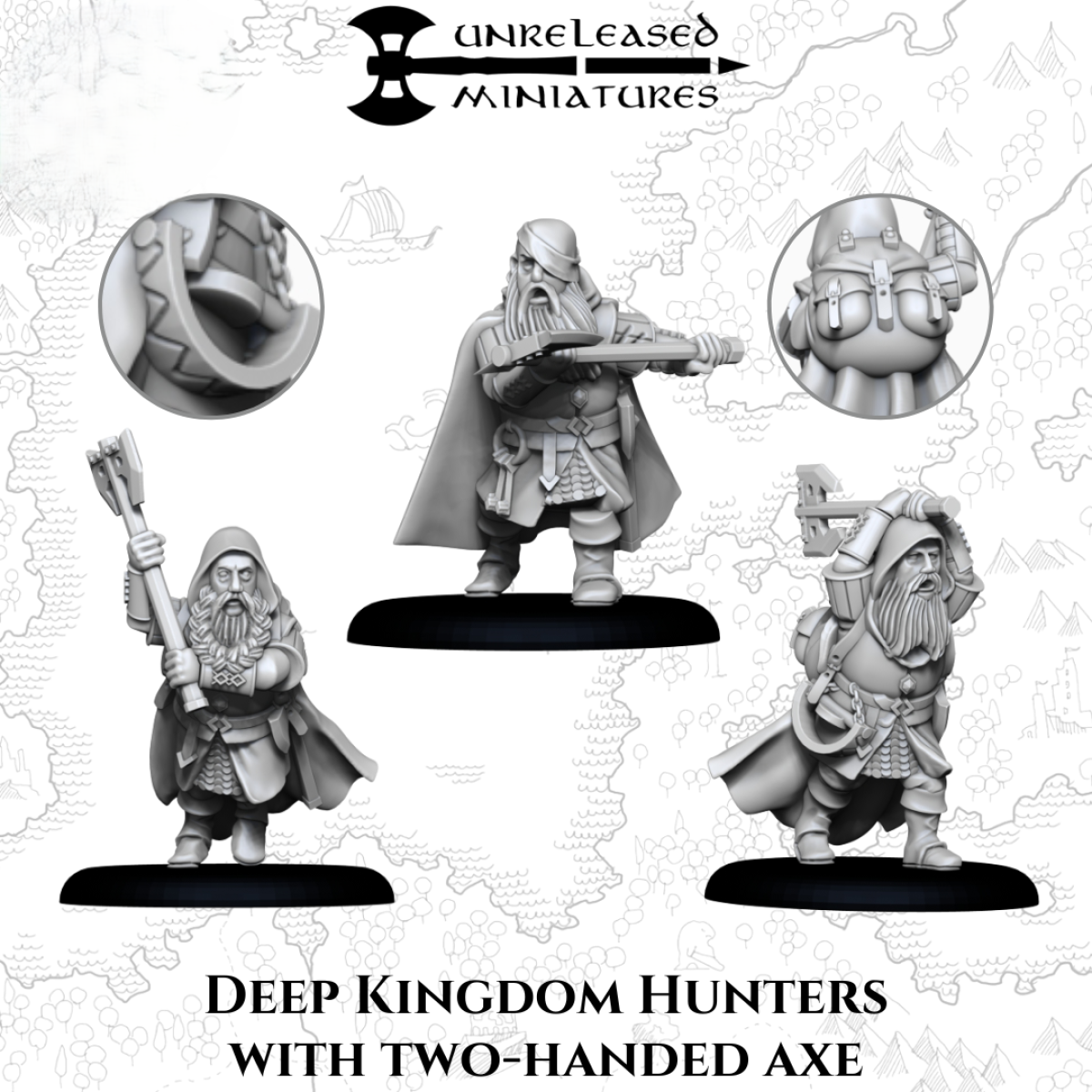 Deep Kingdom Jäger mit Zweihandaxt